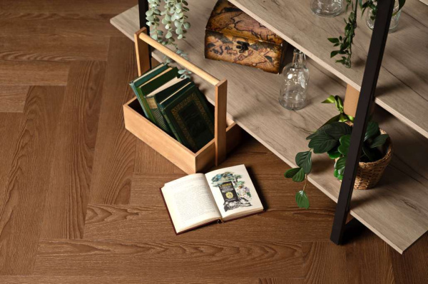 Кварцвиниловая плитка VINILAM PARQUET HERRINGBONE IS11200 Паркет Винсент